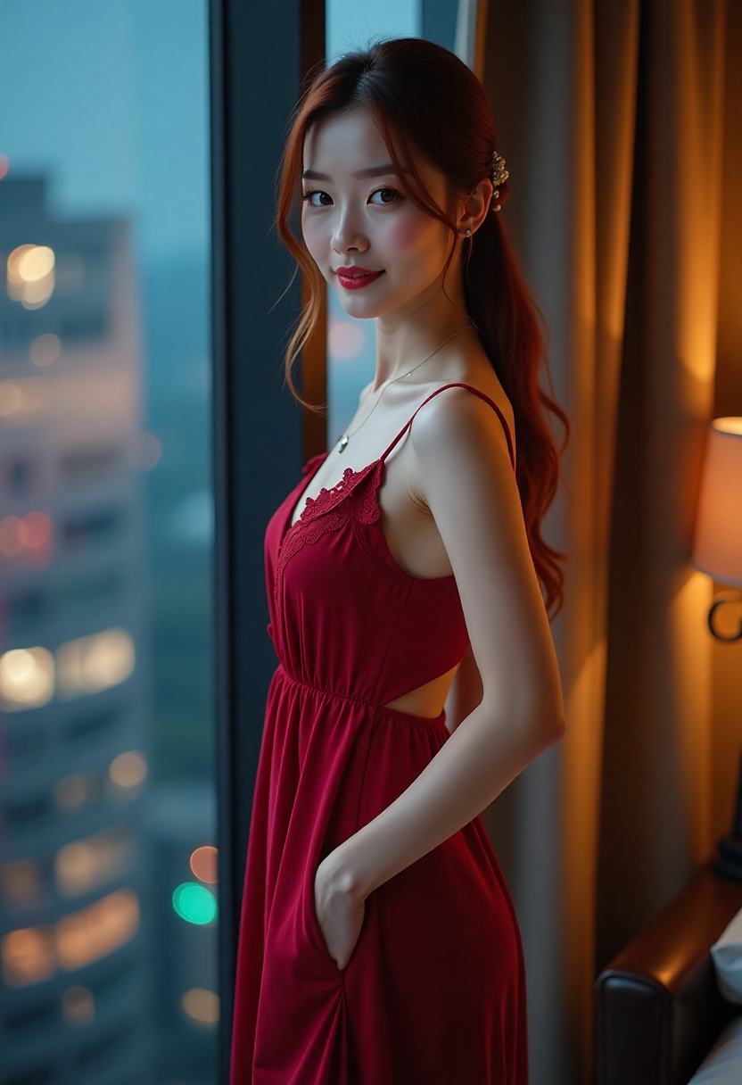 咖啡馆老板娘海报